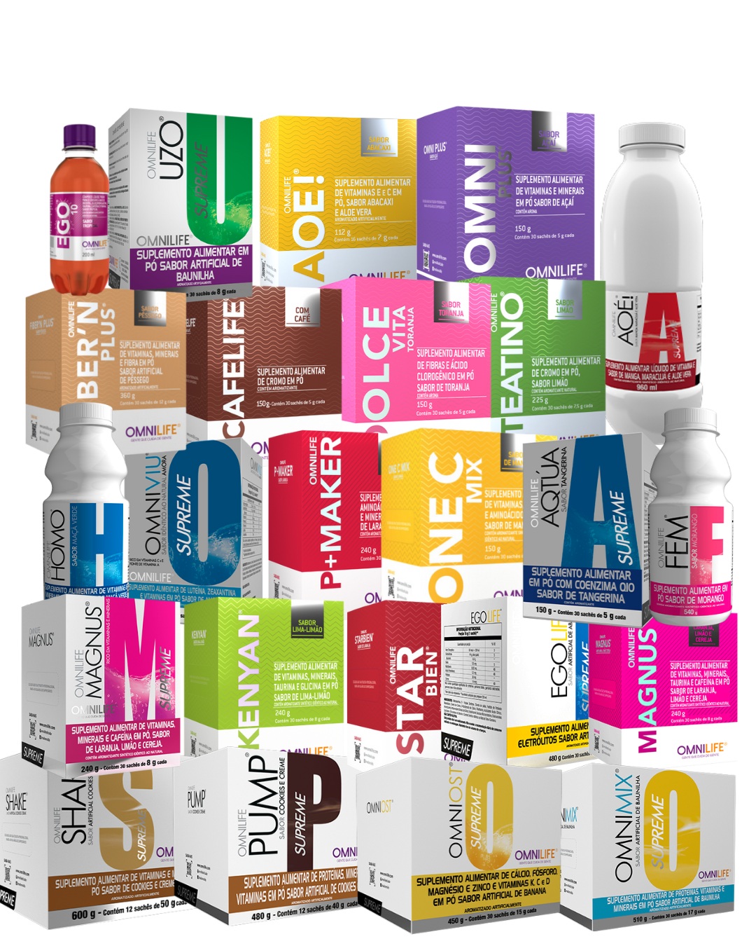 Mulher Sorrindo com a Logo da Omnilife